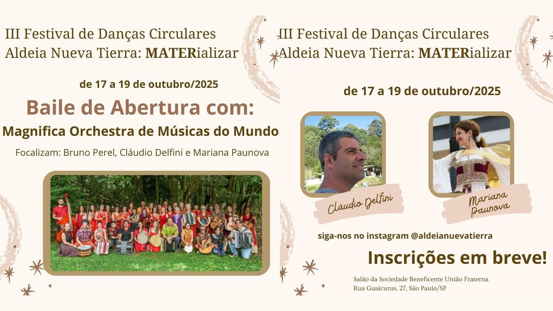 III Festival Amantikir da Aldeia: Danças Circulares e o poder de MATERializar