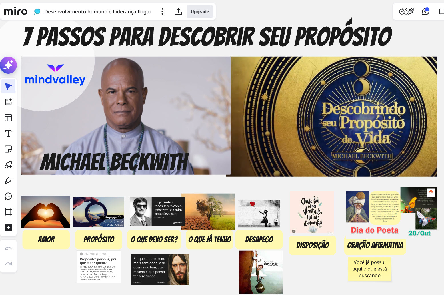 Descobrindo seu propósito com Michael Beckwith da Mindvalley